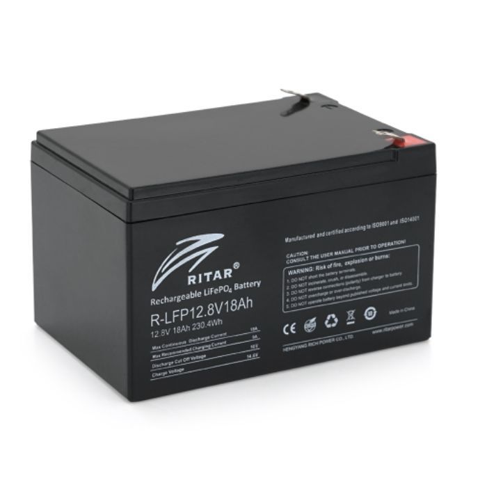 Батарея LiFePo4 Ritar R-LFP 12.8V 18Ah