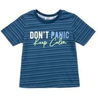 Футболка детская Breeze "DON’T PANIC" (15688-116B-blue)