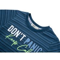 Футболка детская Breeze "DON’T PANIC" (15688-116B-blue) изображение 3