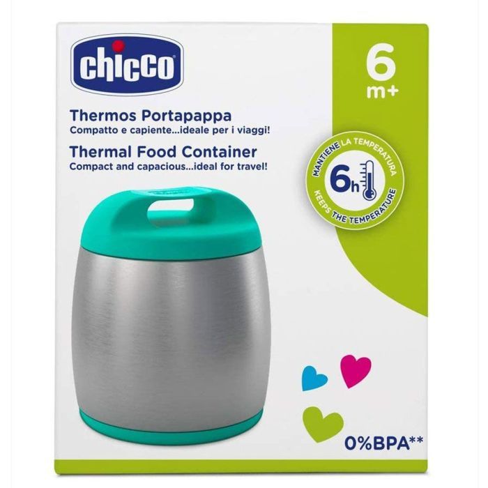 Набір дитячого посуду Chicco Термос для дит. харчування 350 ми (60182.20) зображення 3