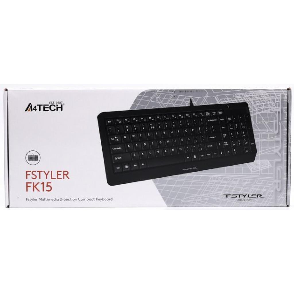 Клавіатура A4Tech FK15 White зображення 10