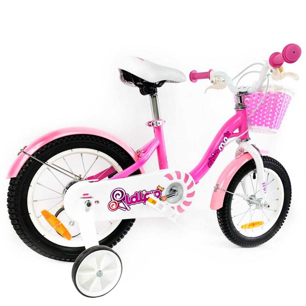 Дитячий велосипед Royal Baby Chipmunk MM Girls 14", Official UA, рожевий (CM14-2-pink) зображення 3