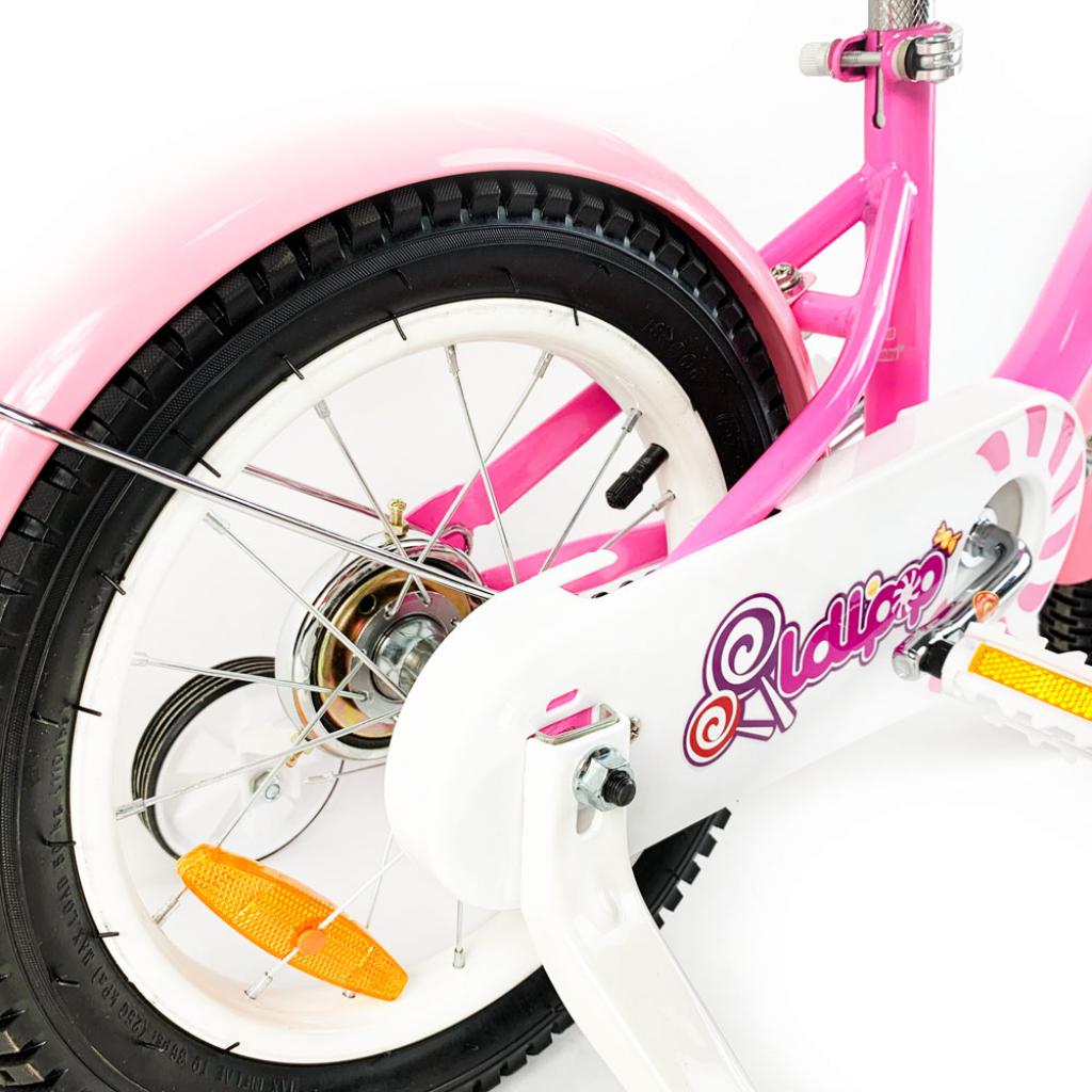 Дитячий велосипед Royal Baby Chipmunk MM Girls 14", Official UA, рожевий (CM14-2-pink) зображення 6