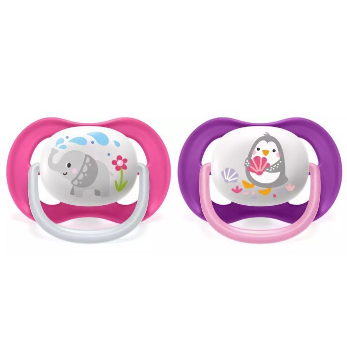 Пустышка Philips AVENT Ultra Air Animal для мальчиков 6-18 мес (SCF080/07)