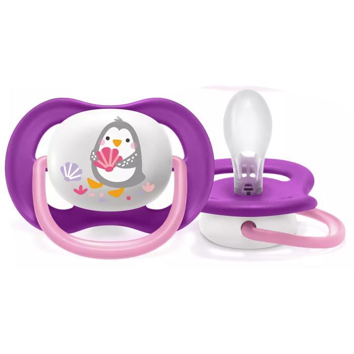 Пустышка Philips AVENT Ultra Air Animal для мальчиков 6-18 мес (SCF080/07) изображение 3