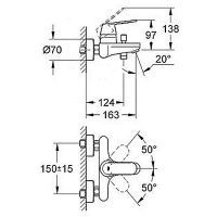 Смеситель Grohe Eurosmart Cosmopolitan (32831000) изображение 4