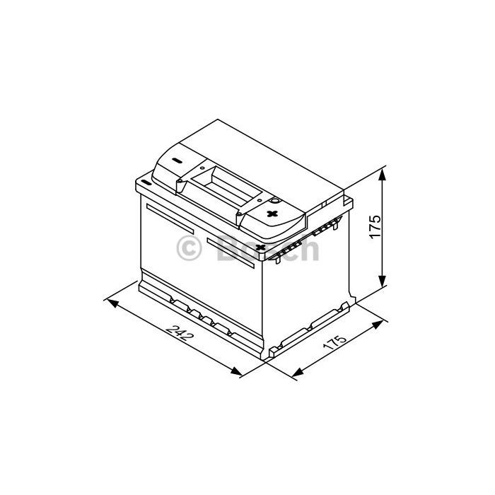 Аккумулятор автомобильный Bosch 53А (0 092 S30 041) изображение 3
