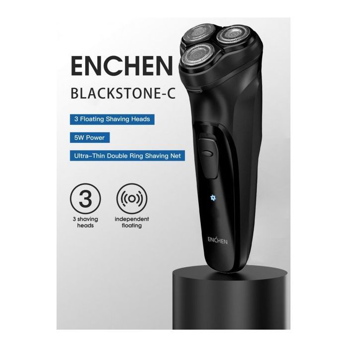 Електробритва Xiaomi Enchen BlackStone 3D Black зображення 2