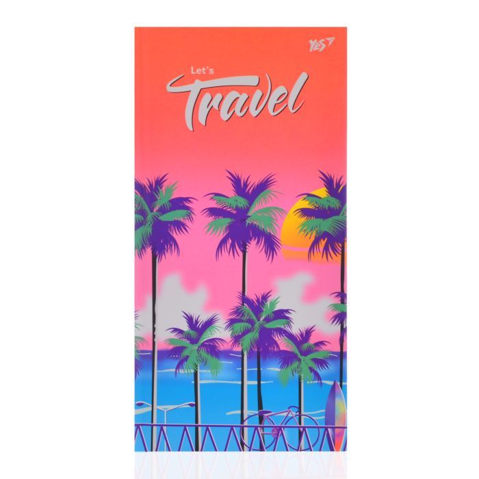Блокнот Yes 100*200мм 64 л "Tropical view" линия (151353)