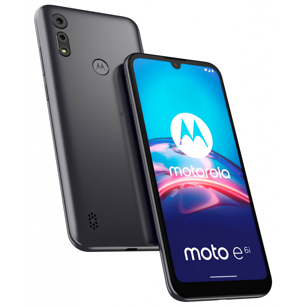 Мобільний телефон Motorola E6i 2/32 GB Meteor Grey зображення 10