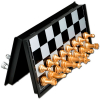 Настольная игра Voltronic Шахматы на магните U3, средние, Gold/Silver (3810A) изображение 3