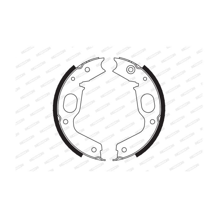 Гальмівні колодки FERODO FSB663