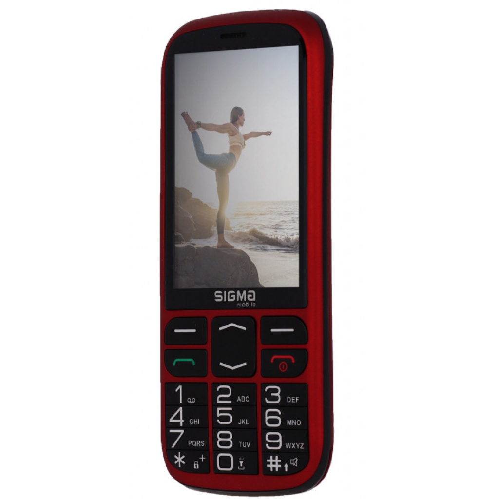 Мобільний телефон Sigma Comfort 50 Optima Red (4827798122228) зображення 3