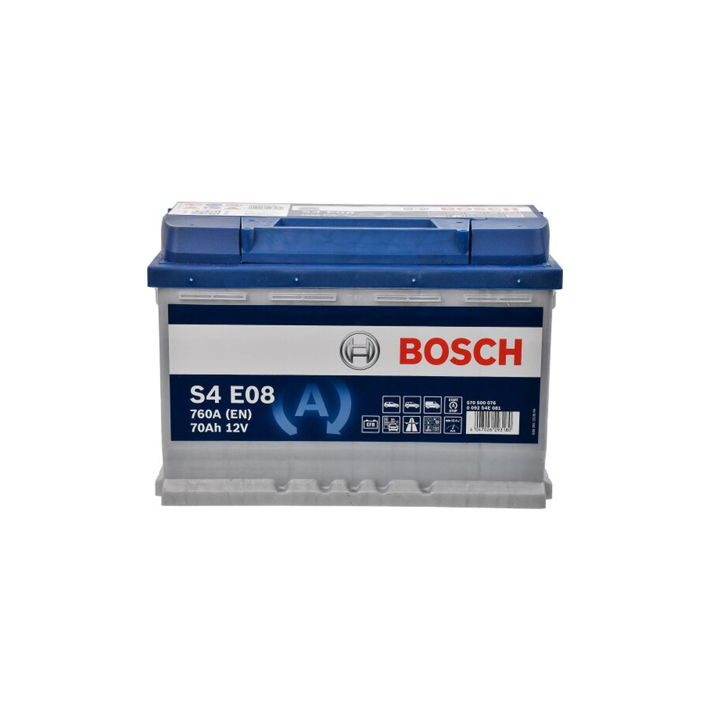 Аккумулятор автомобильный Bosch 70А (0 092 S4E 081)