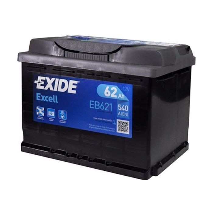 Аккумулятор автомобильный EXIDE EXCELL 62A (EB621)