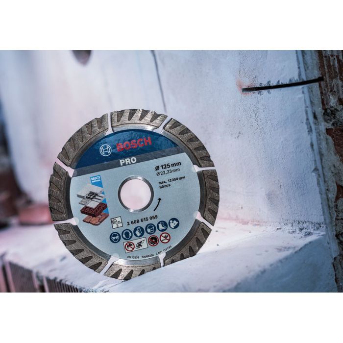 Диск пильный Bosch Standart for Universal 125-22.23, по бетону (2.608.615.059) изображение 3