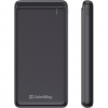Батарея універсальна ColorWay 10 000 mAh Slim (USB QC3.0 + USB-C Power Delivery 18W) Black (CW-PB100LPG3BK-PD) зображення 2