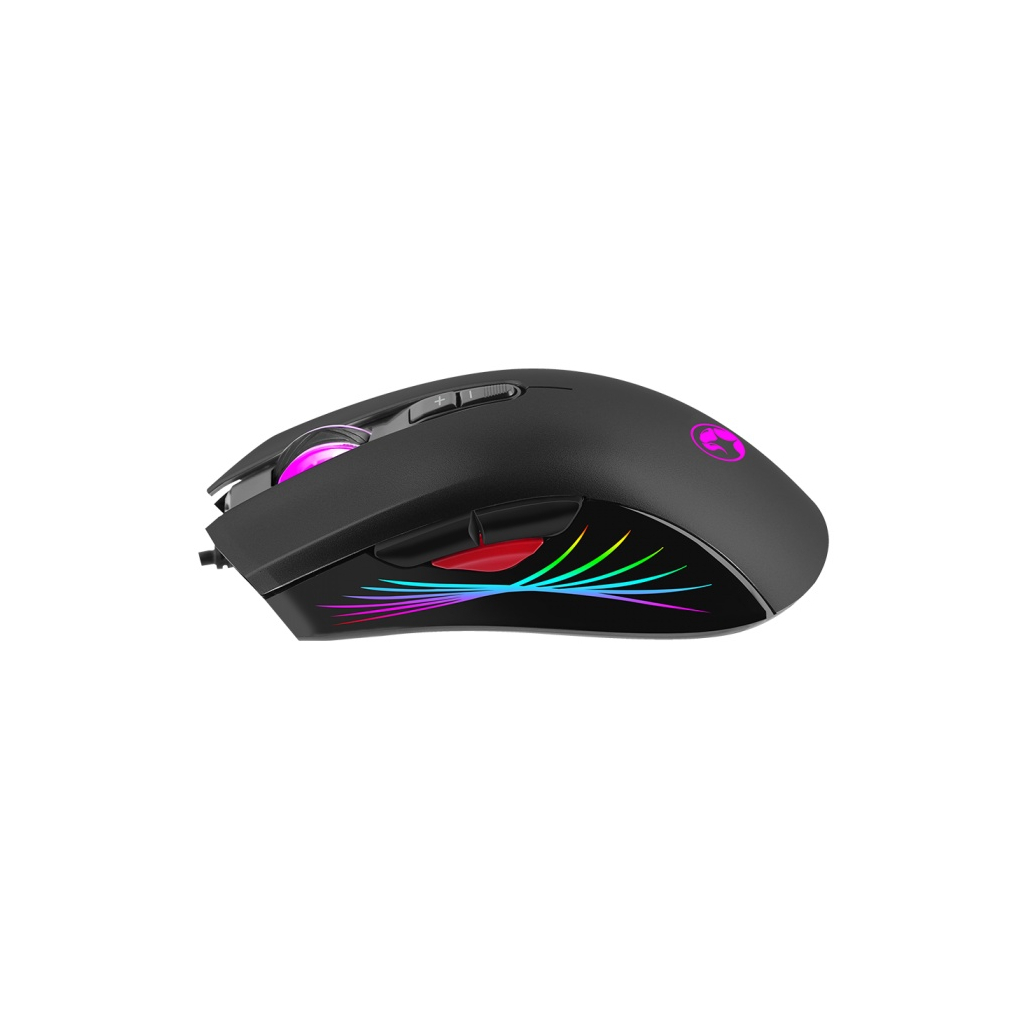 Мишка Marvo M519 RGB-LED USB Black (M519) зображення 4