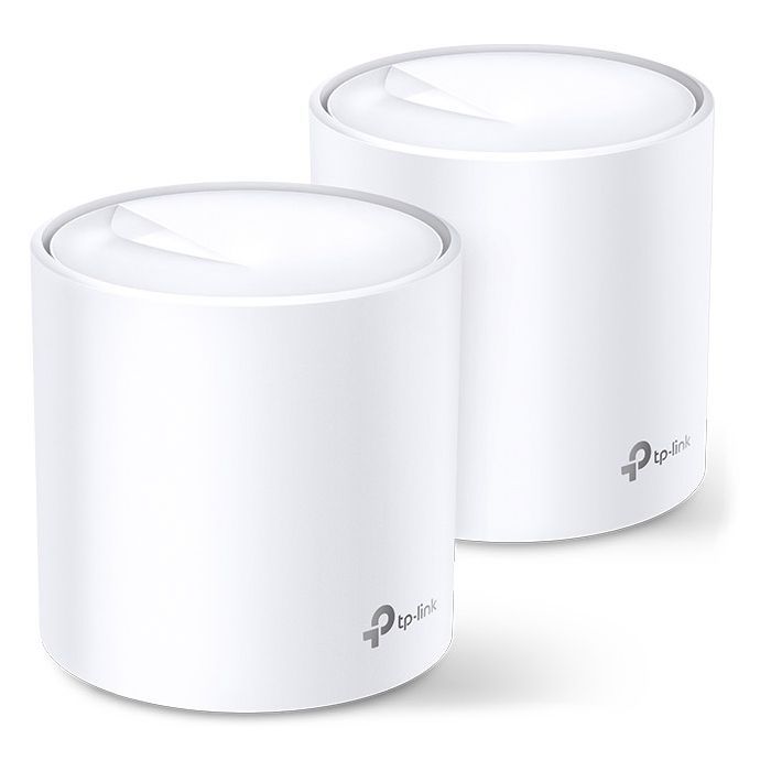 Точка доступа Wi-Fi TP-Link DECO X20 2PK AX1800 1xGE LAN 1xGE WAN MU-MIMO OFDMA MESH (DECO-X20-2-PACK)
