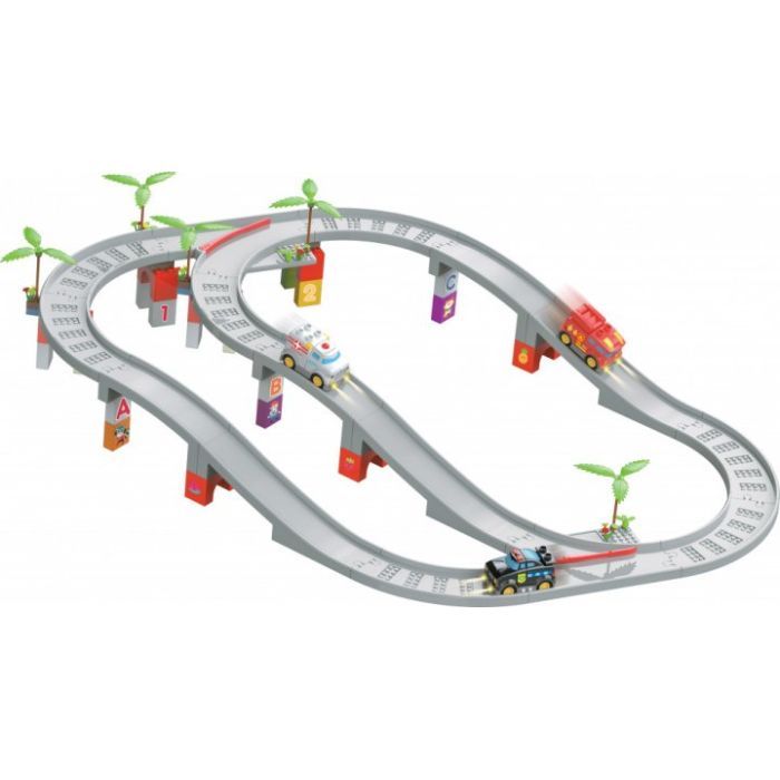 Автотрек ZIPP Toys электрический Городские службы спасения Модель 3 (LT533-23)