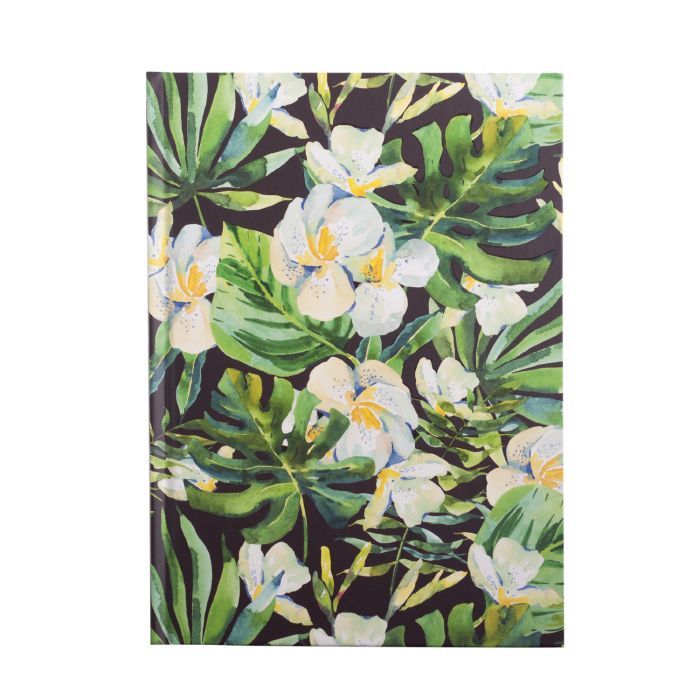 Блокнот Buromax Floristica А5 96 листів у клітку з твердою обкладинкою салат (BM.24511104-15)