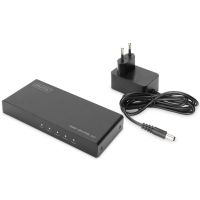 Сплиттер Digitus HDMI (INx1 - OUTx4), 4K, black (DS-45325) изображение 2