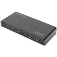 Сплиттер Digitus HDMI (INx1 - OUTx4), 4K, black (DS-45325) изображение 3