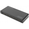 Спліттер Digitus HDMI (INx1 - OUTx4), 4K, black (DS-45325) зображення 3