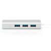 Концентратор Digitus USB-C - USB 3.0 3 Port Hub + Gigabit Ethernet (DA-70255) изображение 2