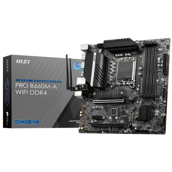 Материнская плата MSI PRO B660M-A WIFI DDR4