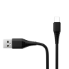 Зарядний пристрій ColorWay 1USB Quick Charge 3.0 (18W) black + cable micro USB (CW-CHS013QCM-BK) зображення 3