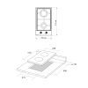 Варочна поверхня Pyramida PFE 302 BL H зображення 11