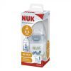 Пляшечка для годування Nuk First Choice Plus Крокодили 150 мл Синя (3952401) зображення 2