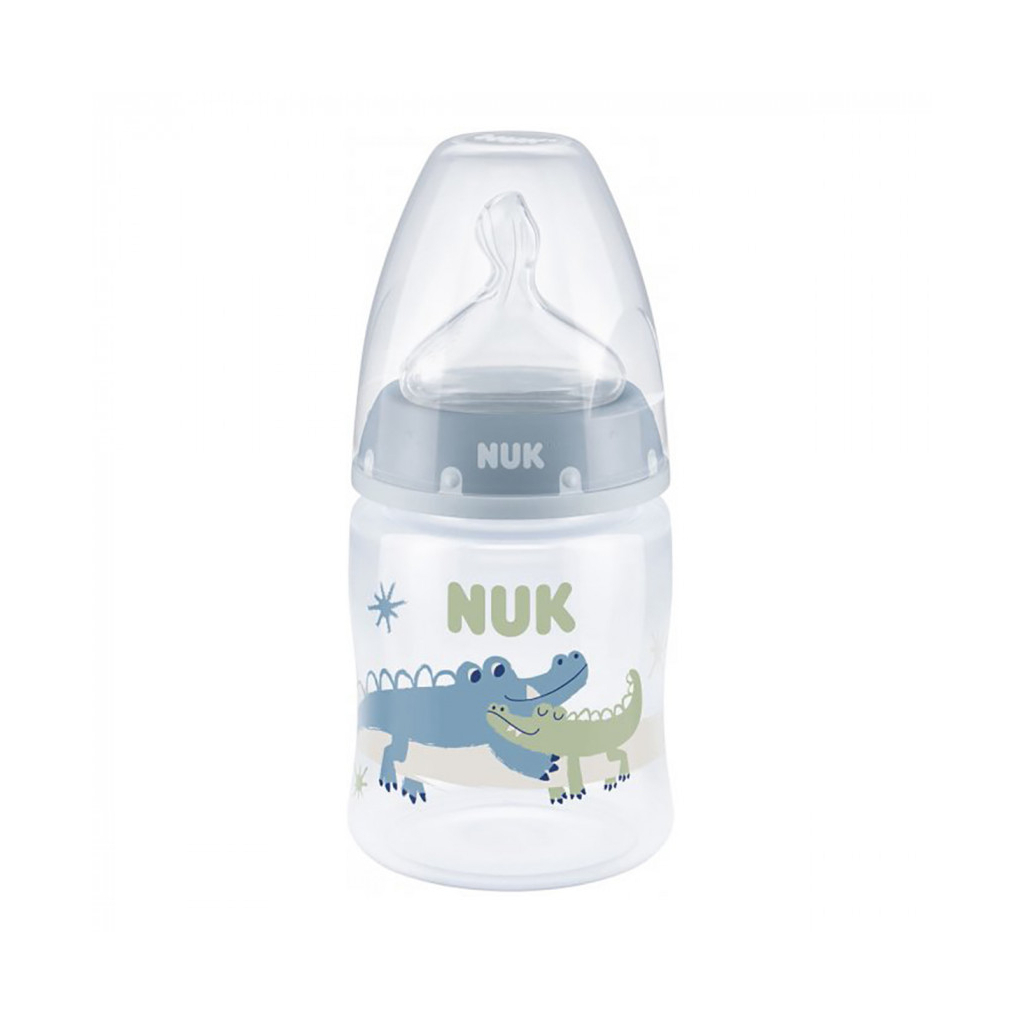 Пляшечка для годування Nuk First Choice Plus Жираф 150 мл Рожева (3952399)