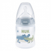 Пляшечка для годування Nuk First Choice Plus Крокодили 150 мл Синя (3952401)