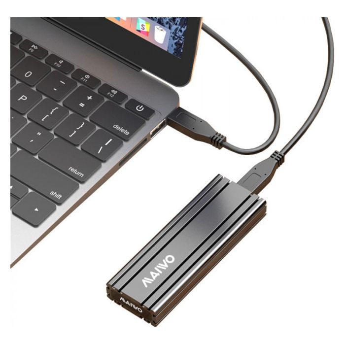 Карман внешний Maiwo M.2 SSD NVMe (PCIe) USB3.1 GEN2 Type-C (K1686P) изображение 7