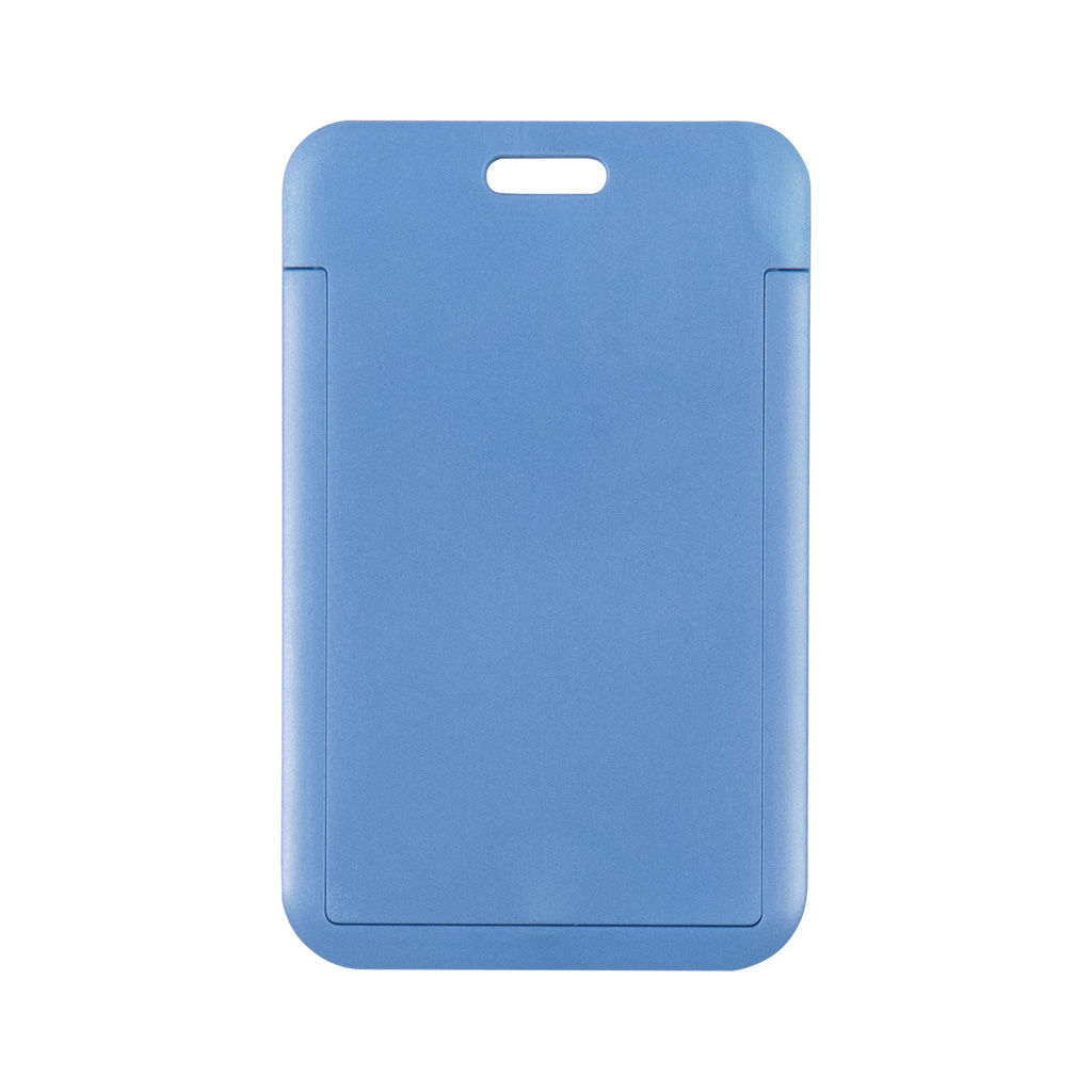Бейдж Axent слайдер вертикальный, 54х85мм, дымчатый синий (4500V-02-A) изображение 2