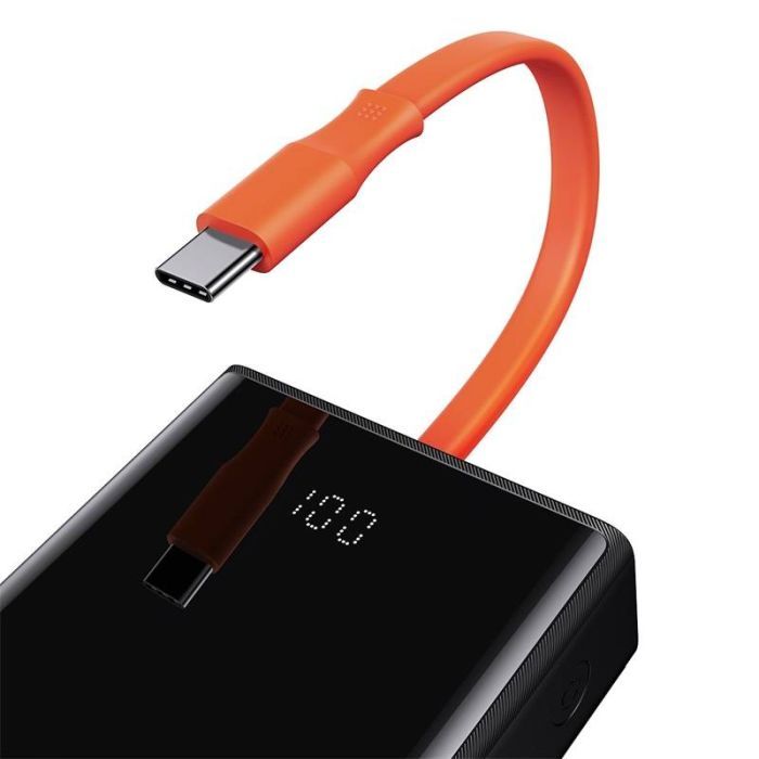 Батарея универсальная Baseus 20000mAh, PD/65W, QC/3.0, USB-C, 2*USB-A (PPJL000001) изображение 4