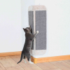 Дряпка (когтеточка) для котов Trixie угловая 32х60 см (серая) (4011905434353) изображение 2