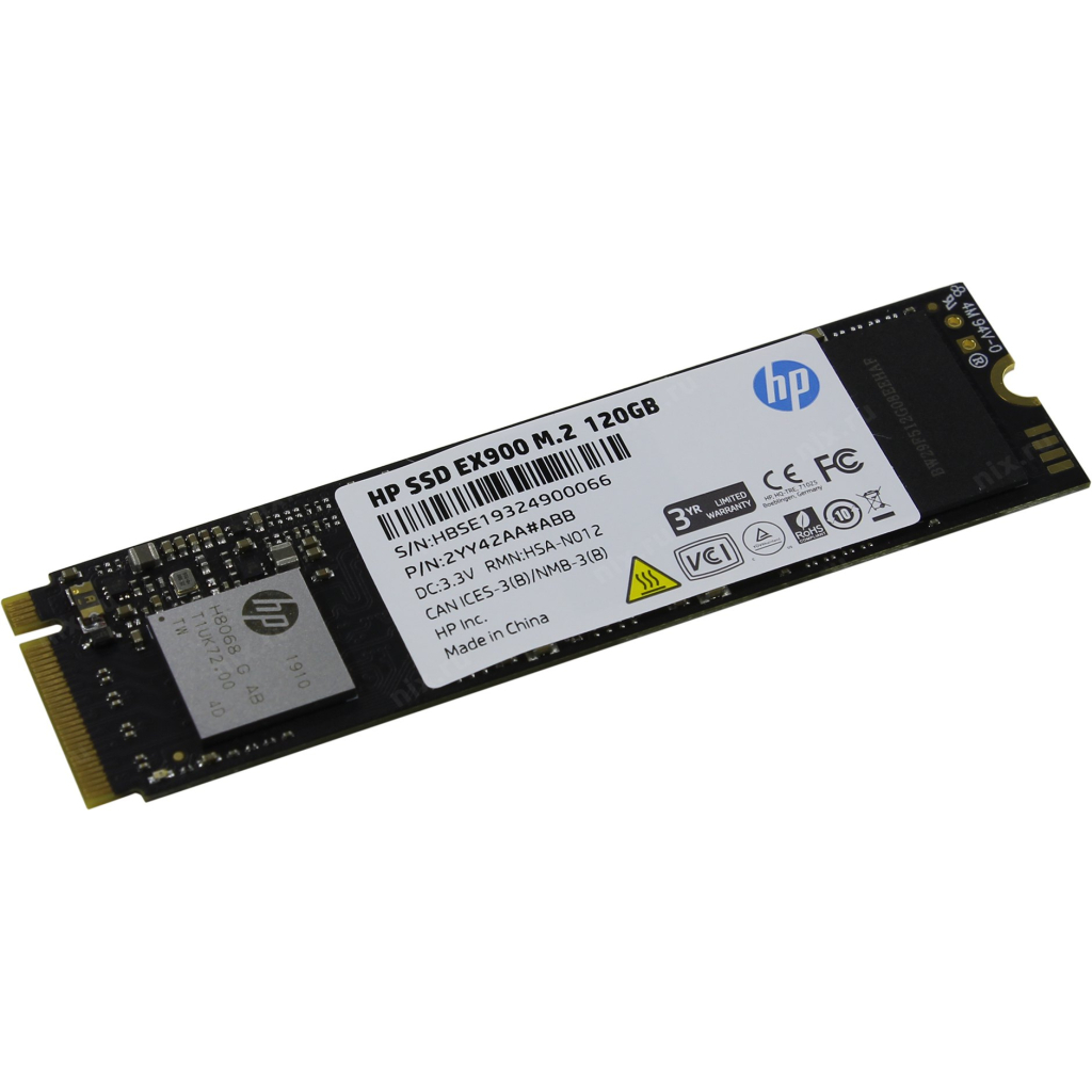 Накопитель SSD M.2 2280 250GB EX900 HP (2YY43AA)