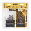 Набор сверл DeWALT по металлу Black&Gold HSS-G, 23 шт, кейс Tough Case (DT70729) изображение 3
