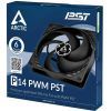 Кулер для корпуса Arctic P14 PWM PST (ACFAN00125A) изображение 4