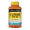 Амінокислота Mason Natural L-лізин 500мг, L-Lysine, 100 таблеток (MAV07211)