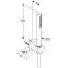 Душевой гарнитур KLUDI NOVA FONTE PURISTIC (208503915) изображение 2