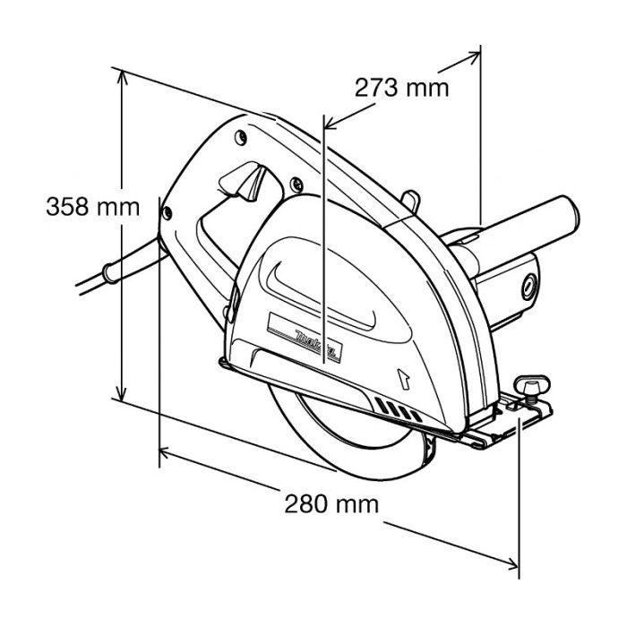 Дисковая пила Makita по металлу (4131) изображение 2