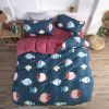 Постельное белье MirSon Бязь Premium 17-0466 Fish are fabulous King Size (2200003327892)