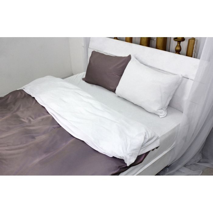 Постельное белье MirSon Велюр Winter Frost 28-0001 + 28-0003 Lilium Velvet 160х220 (2200004003412) изображение 3