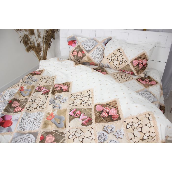 Постельное белье MirSon Сатин 22-1270 Myrrh Семейный 160x220 (2200003559750) изображение 3