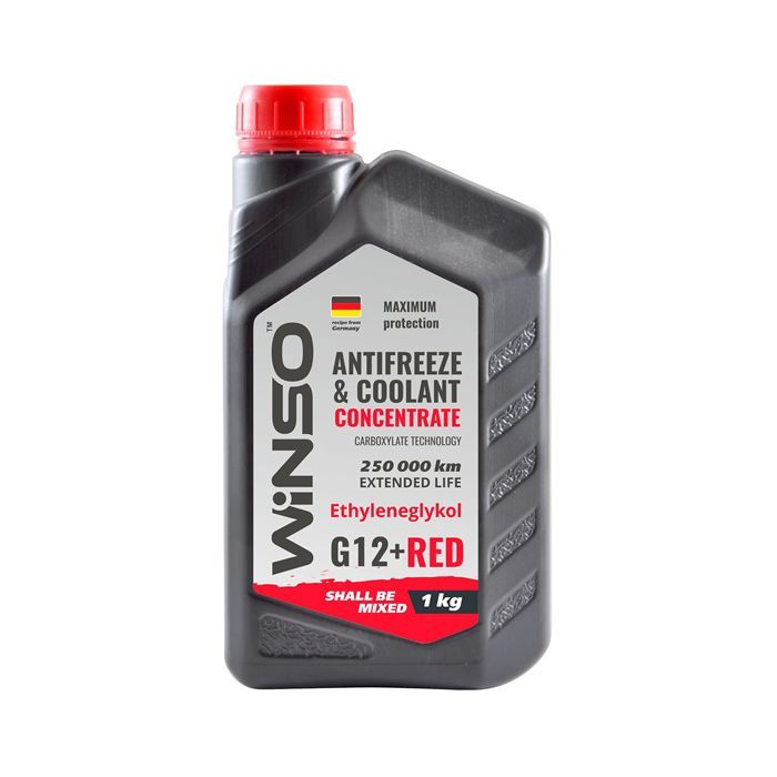 Антифриз WINSO COOLANT CONCENTRATE WINSO RED G 12+ концентрат 1kg (881000)