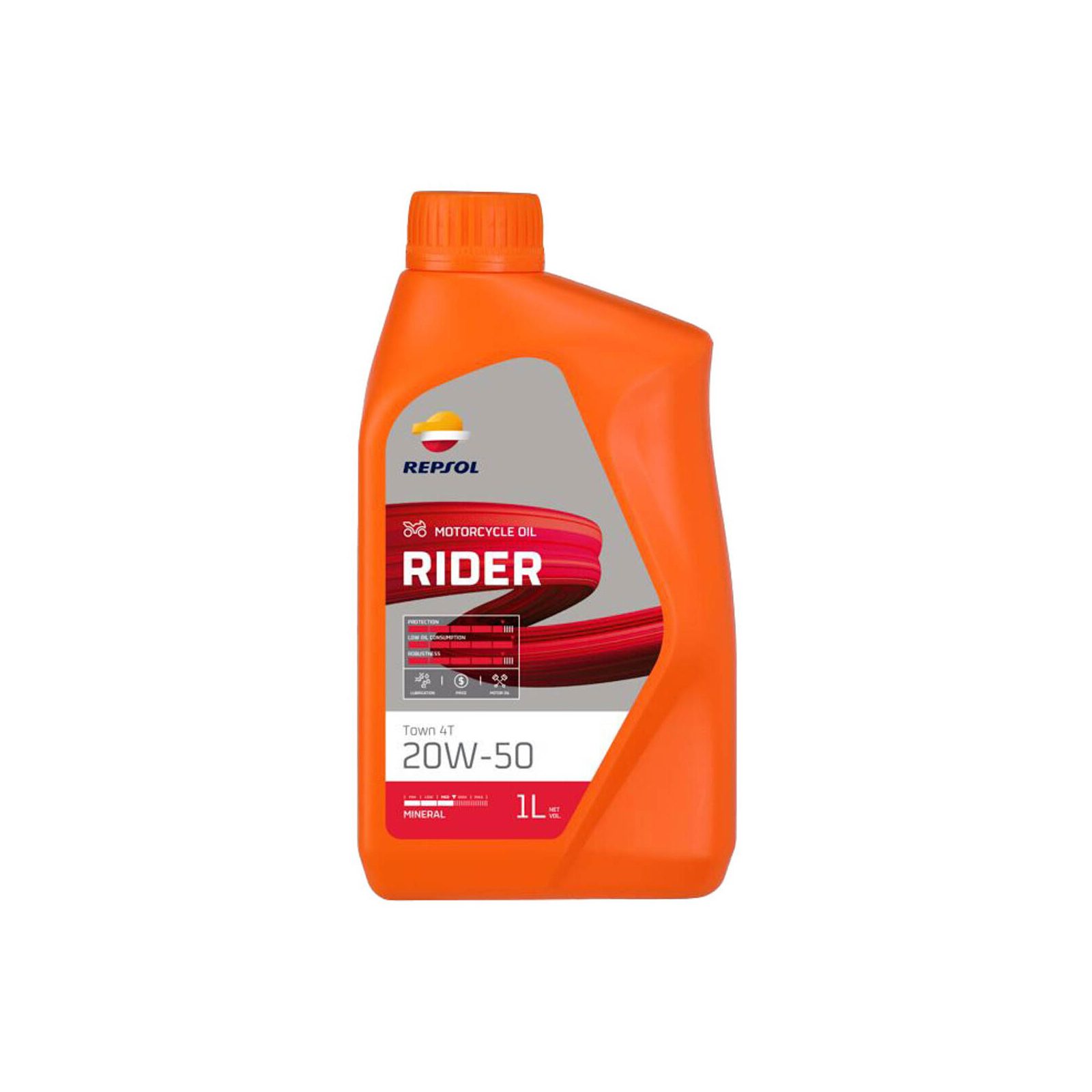 Моторное масло REPSOL RIDER 4T 20W-50 1л (RPP2130THC)